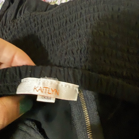 Black Strapless Dress - Picture 7 of 8